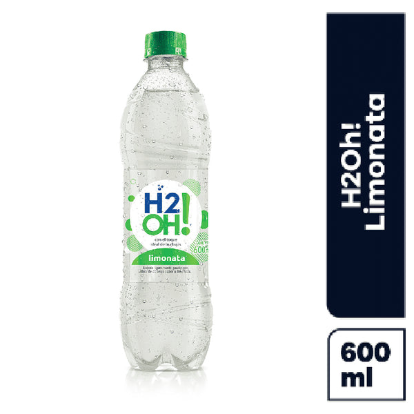 AGUA H2O 600ML LIMONATA